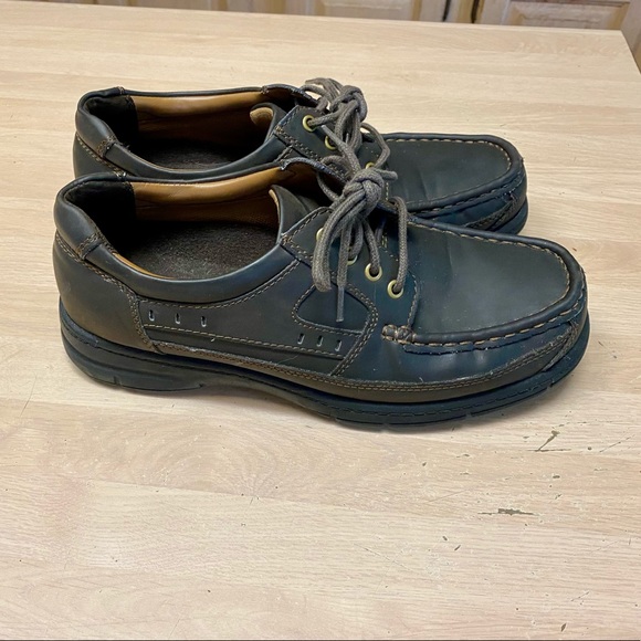 SAVANNAH HARBOR MEN CASUAL DRESS  BROWN LACES UP SHOES SIZE 8.5 WIDE SAVANNAH HARBOR MEN CASUAL DRESS BROWN LACES UP SHOES SIZE  main image 4